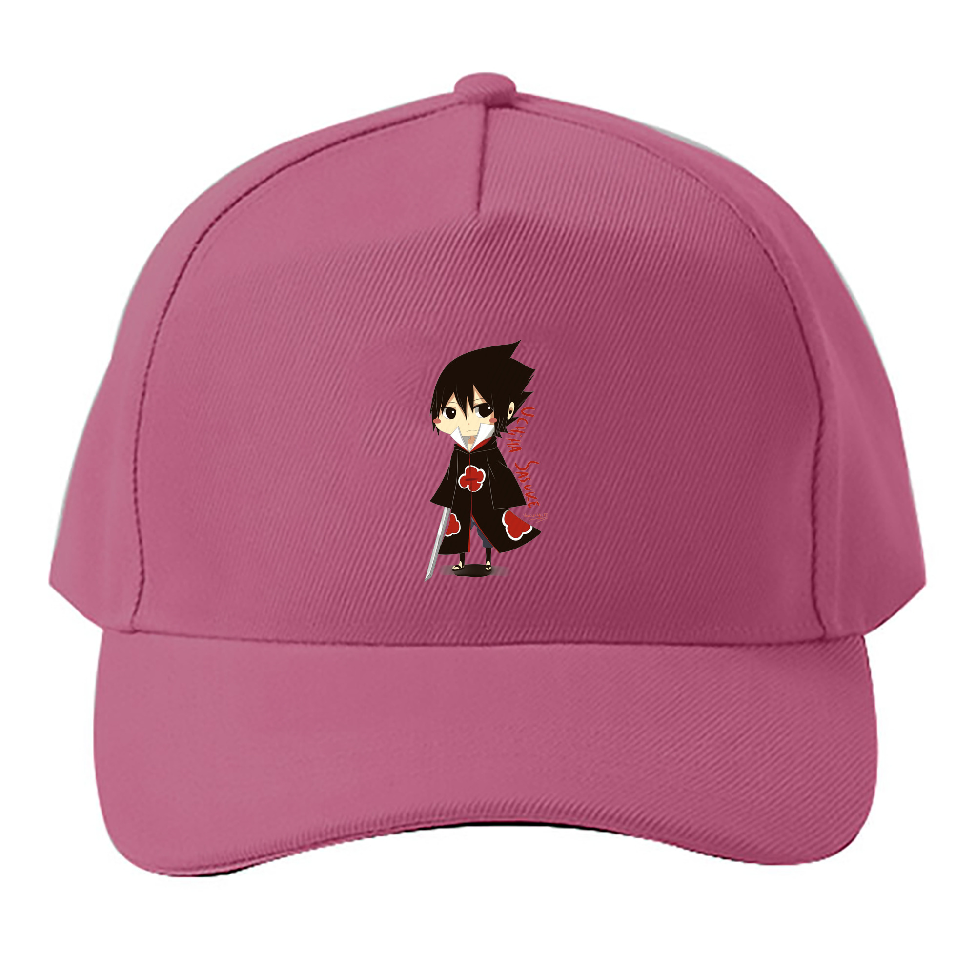 （画像用） NARUTO -ナルト- うちは サスケ Uchiha Sasuke ベースボールキャップ 綿100％ 男女兼用 帽子 スポーツ